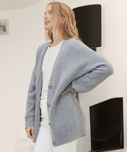 LP | Cardigan Cocoon in cashmere