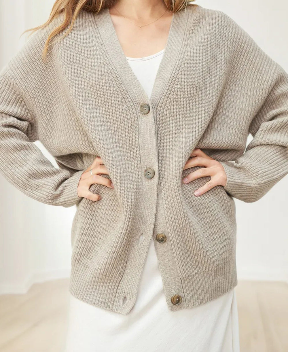 LP | Cardigan Cocoon in cashmere