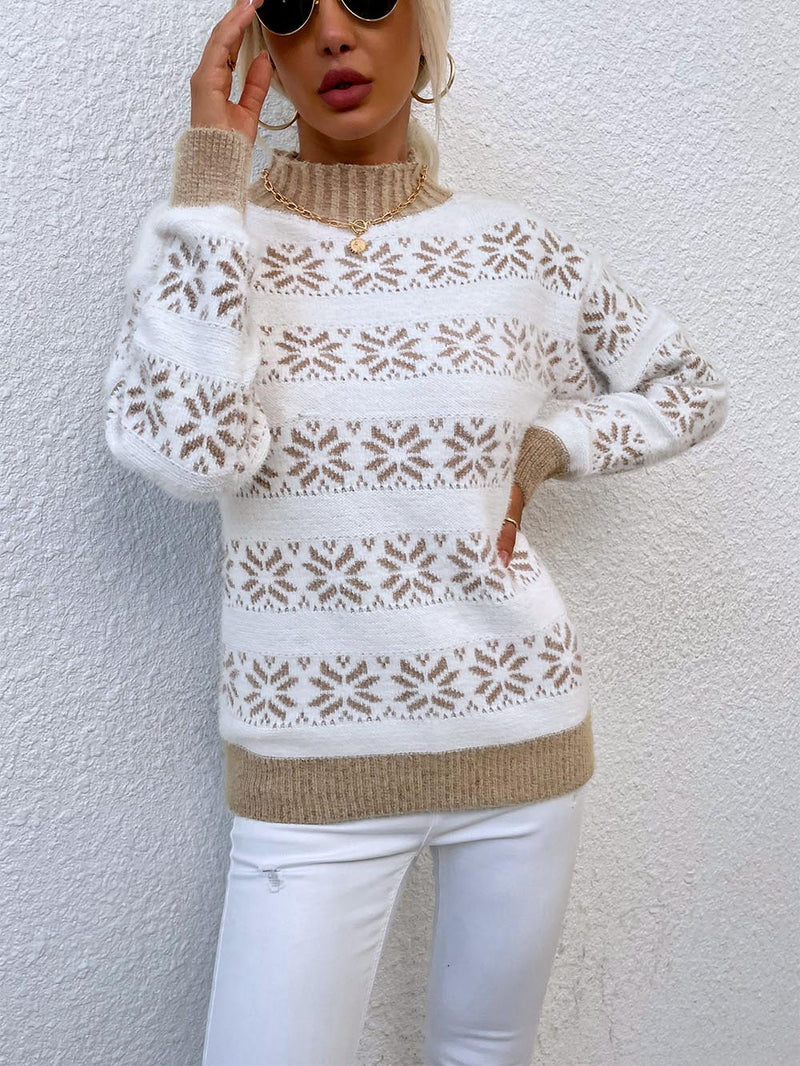 Maglione dal design curato