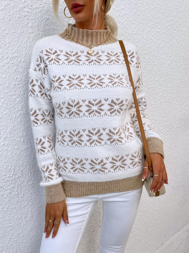 Maglione dal design curato