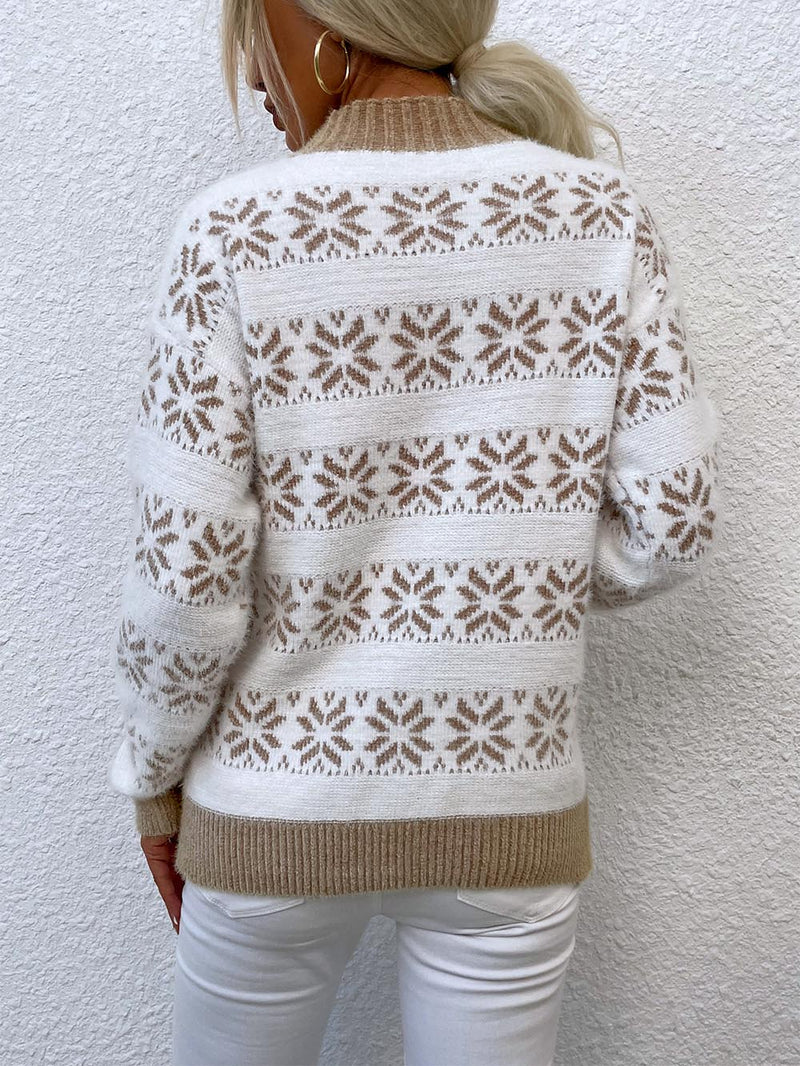 Maglione dal design curato