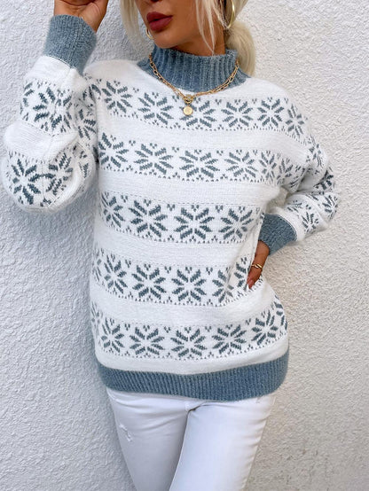 Maglione dal design curato