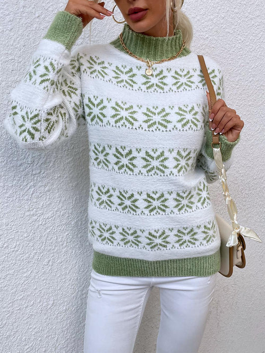 Maglione dal design curato