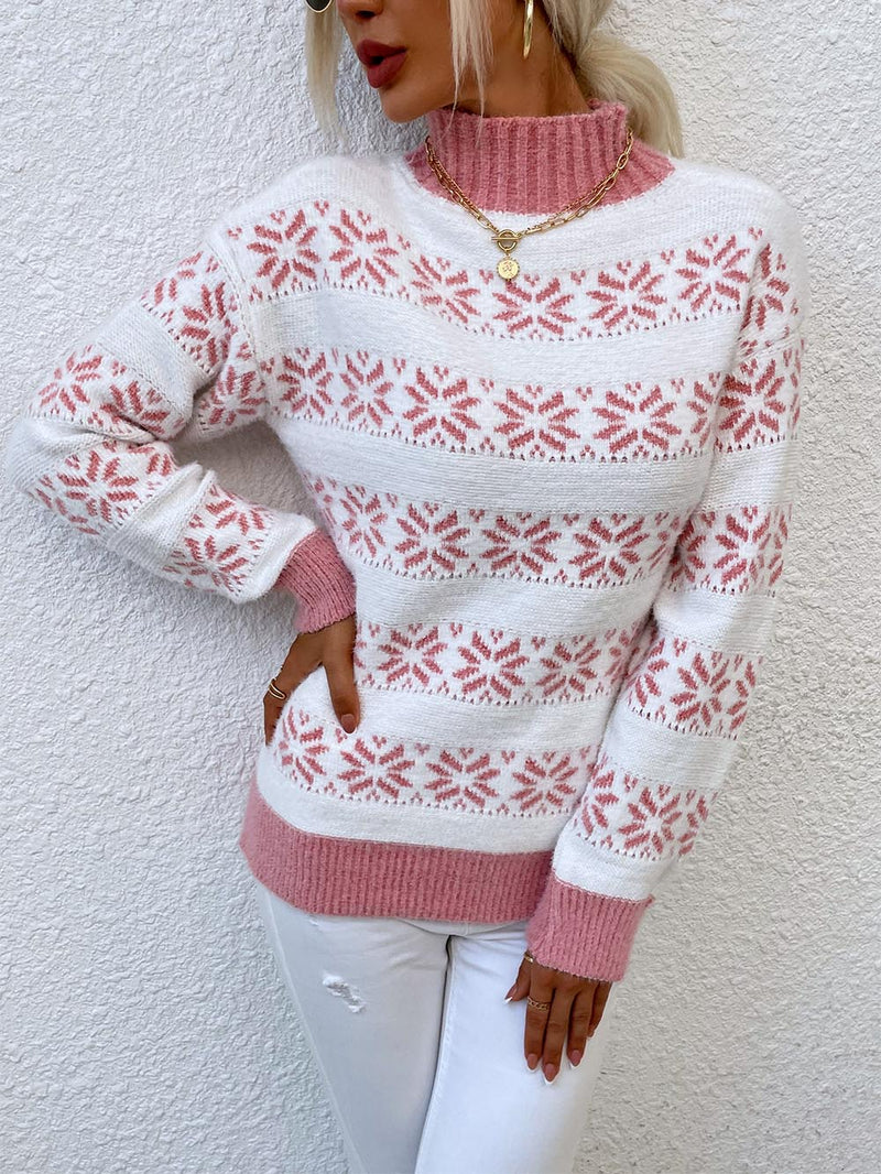 Maglione dal design curato