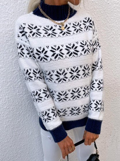 Maglione dal design curato