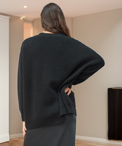 LP | Cardigan a bozzolo in cashmere