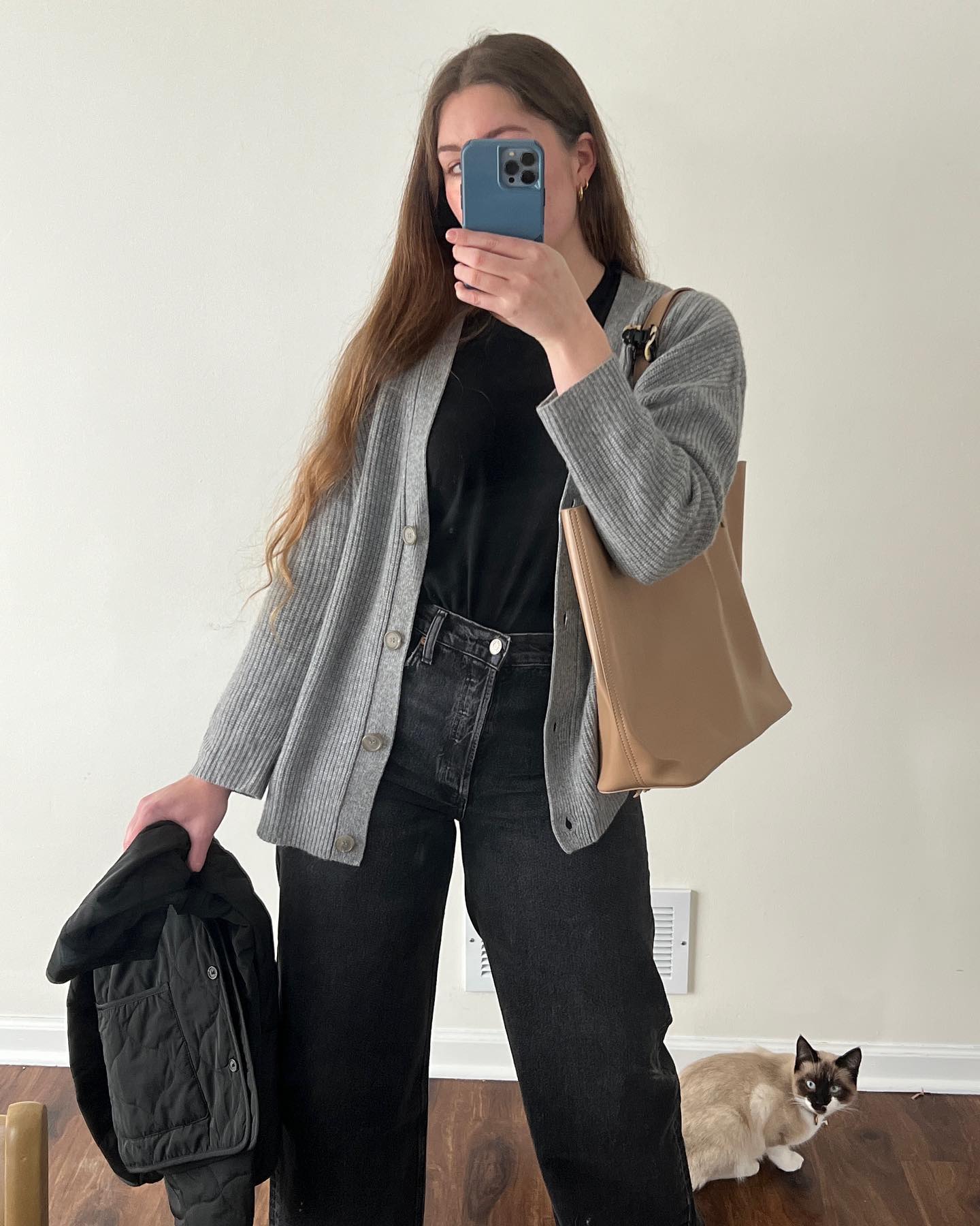 LP | Cardigan a bozzolo in cashmere