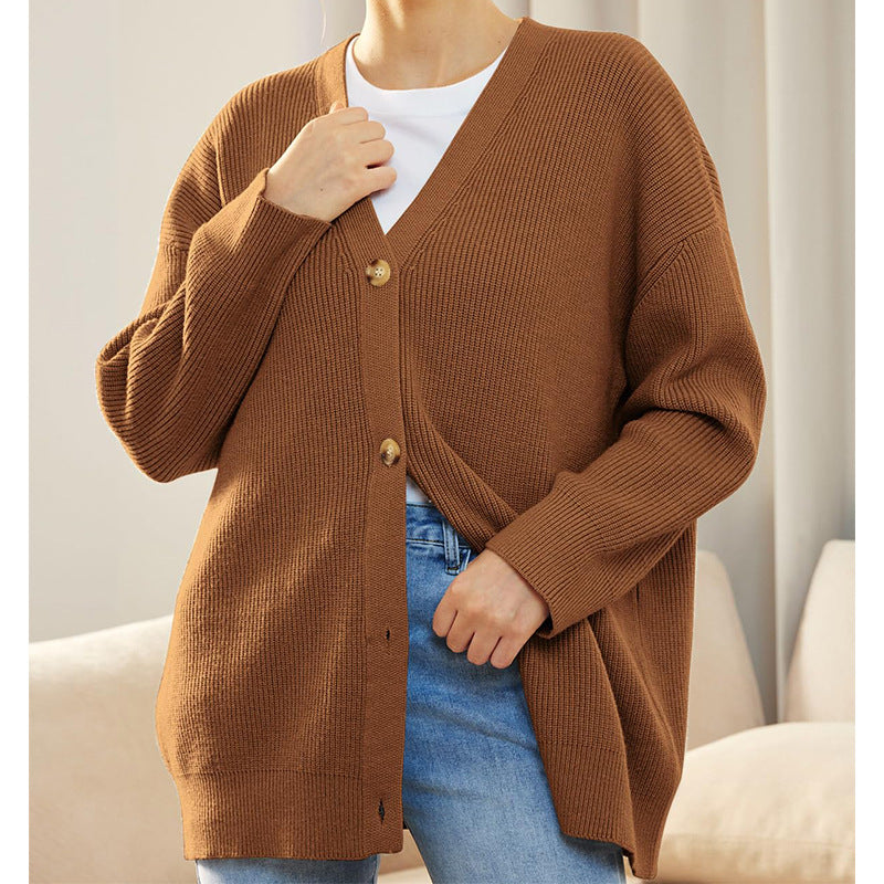 LP | Cardigan a bozzolo in cashmere