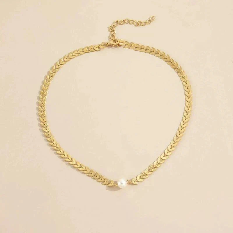 Oro Collana affascinante per ogni occasione