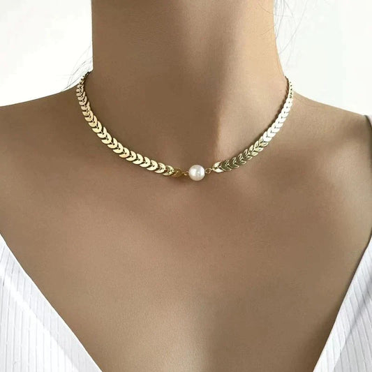 Oro Collana affascinante per ogni occasione