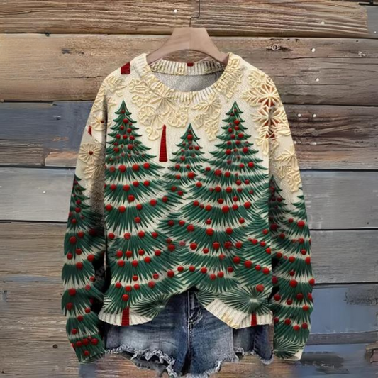 Maglione dal design curato