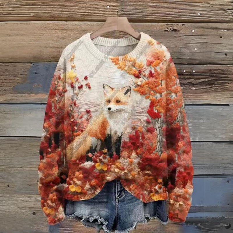 Maglione dal design curato