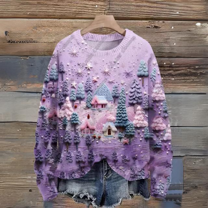 Maglione dal design curato