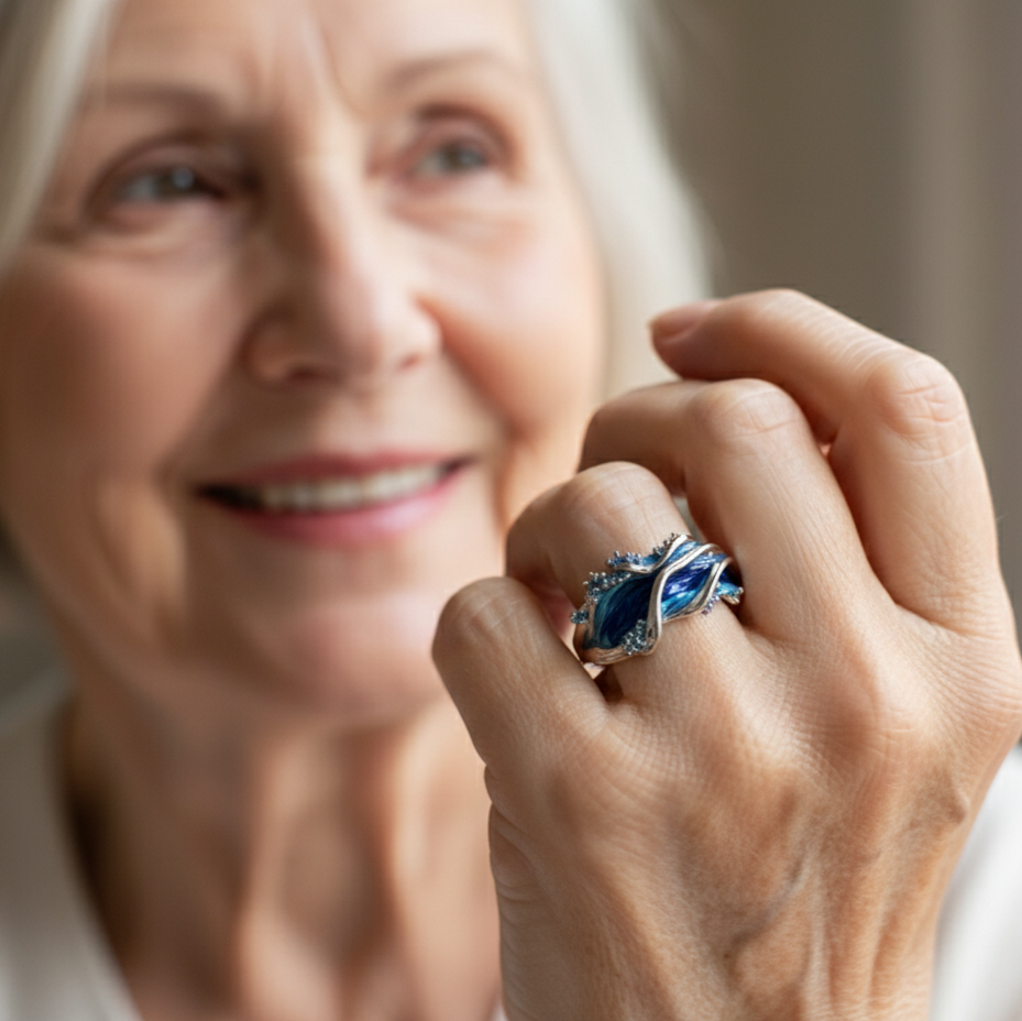 Oro Anello elegante per ogni occasione