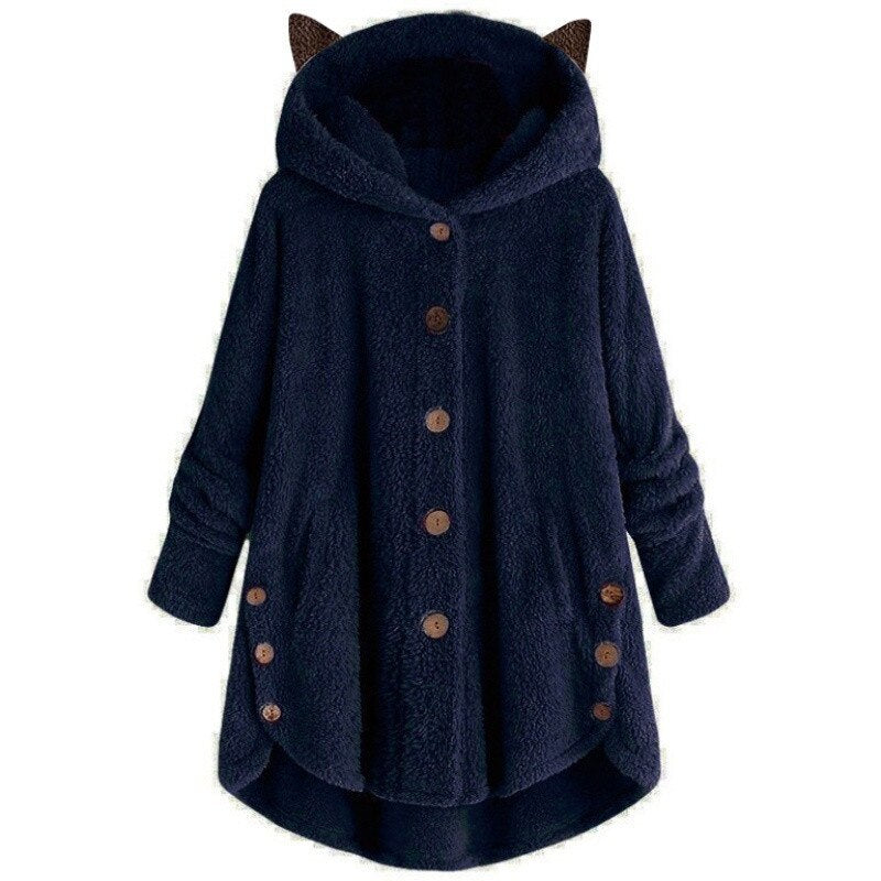 LP | Caldo cappotto per gatti foderato di peluche