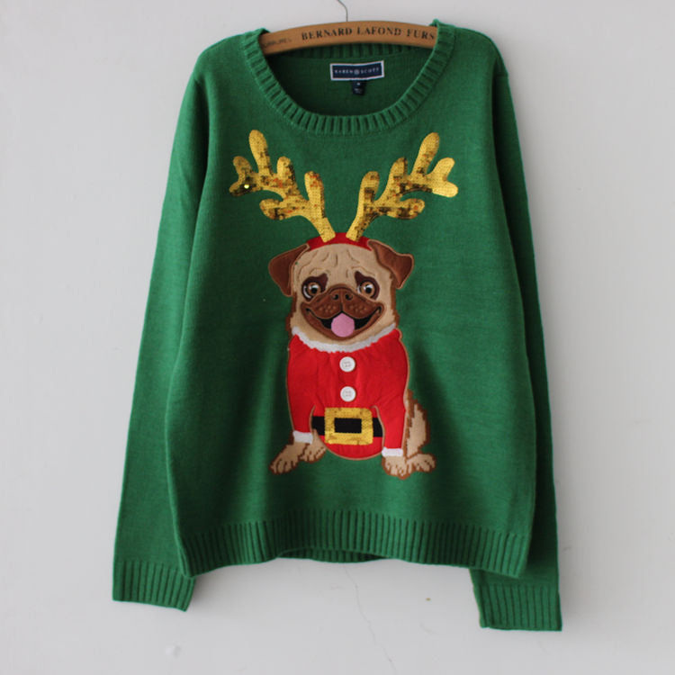 Maglione dal design curato