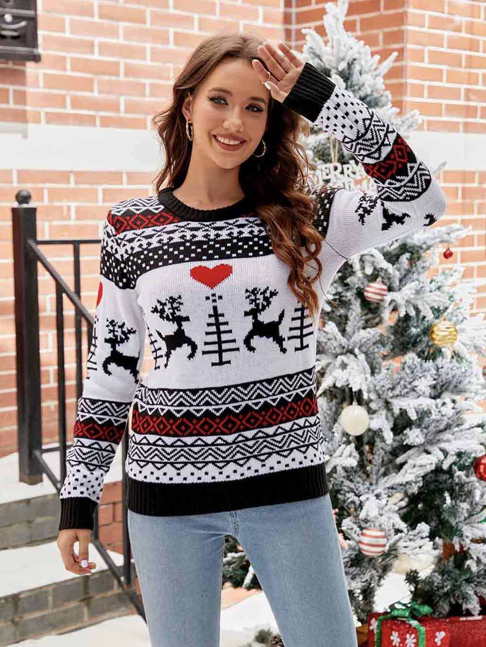 Maglione in stile vintage senza tempo