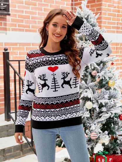 Maglione in stile vintage senza tempo