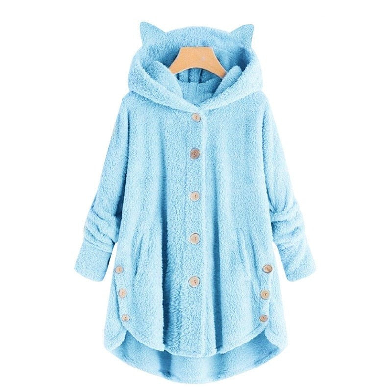 LP | Caldo cappotto per gatti foderato di peluche