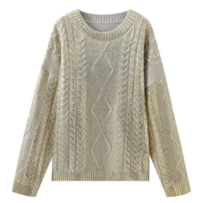 Maglione dal design curato