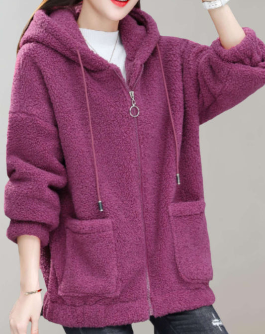 LP | Confortevole giacca in felpa da donna