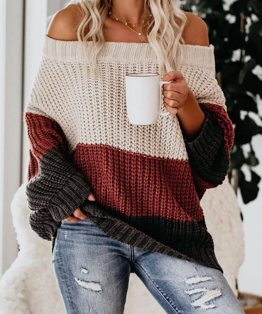 Maglione in stile vintage senza tempo
