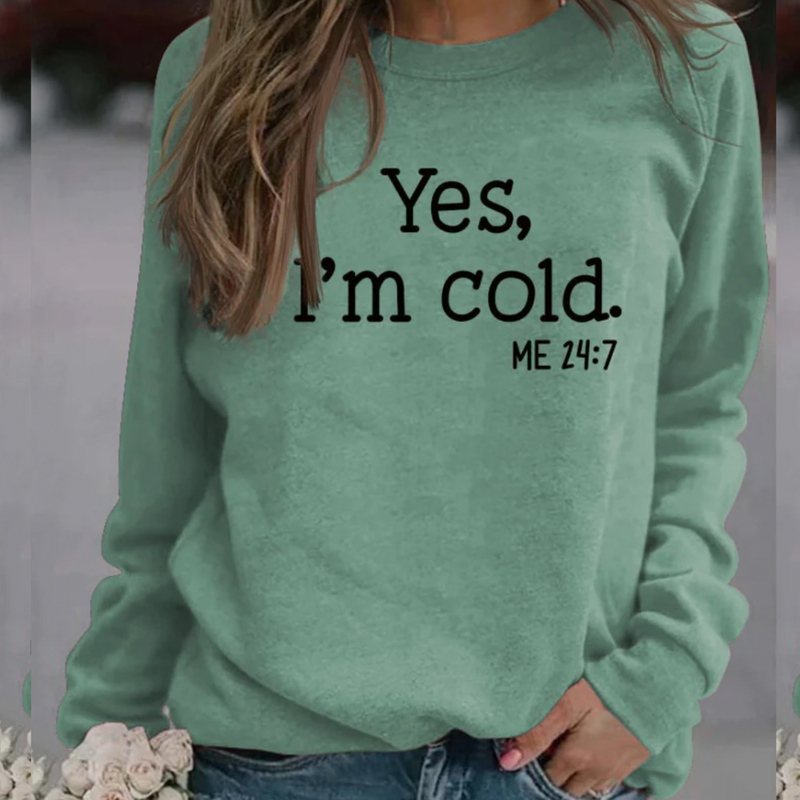 Maglione dal design curato