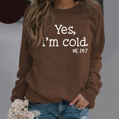 Maglione dal design curato