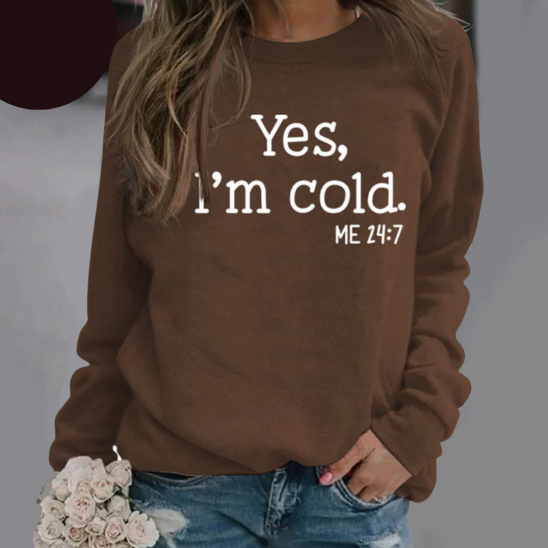 Maglione dal design curato