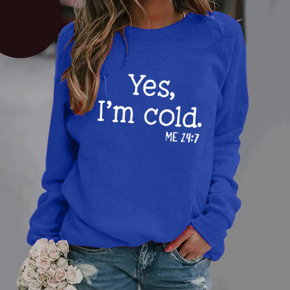 Maglione dal design curato