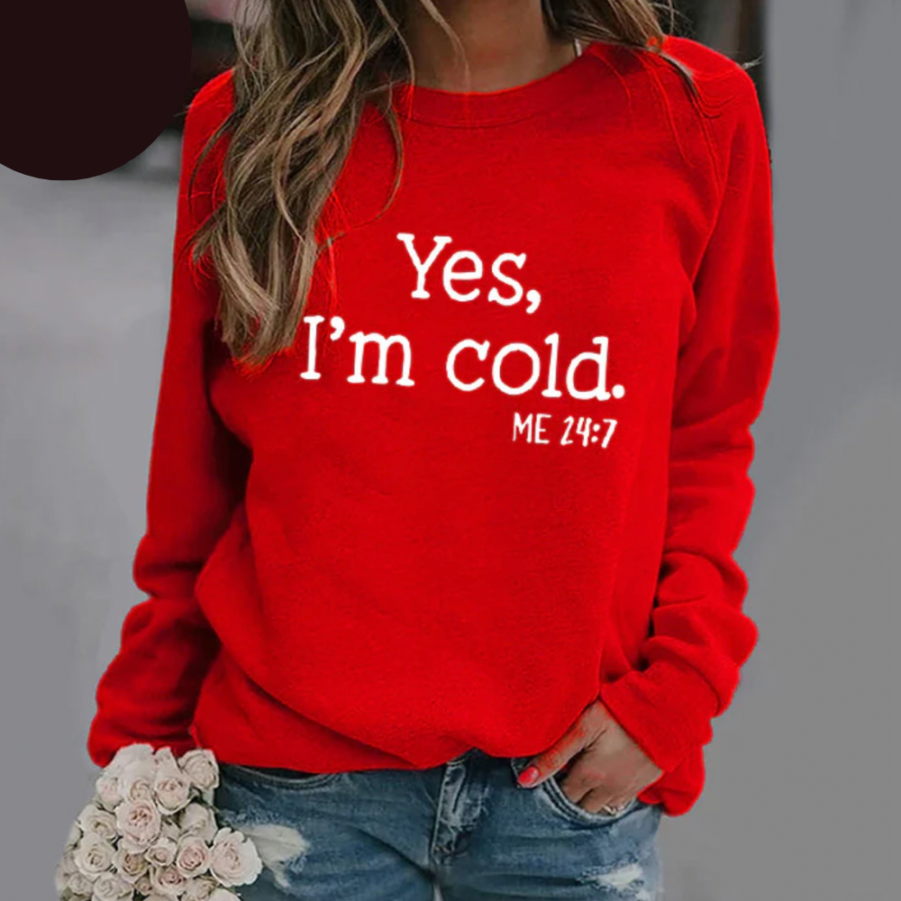 Maglione dal design curato