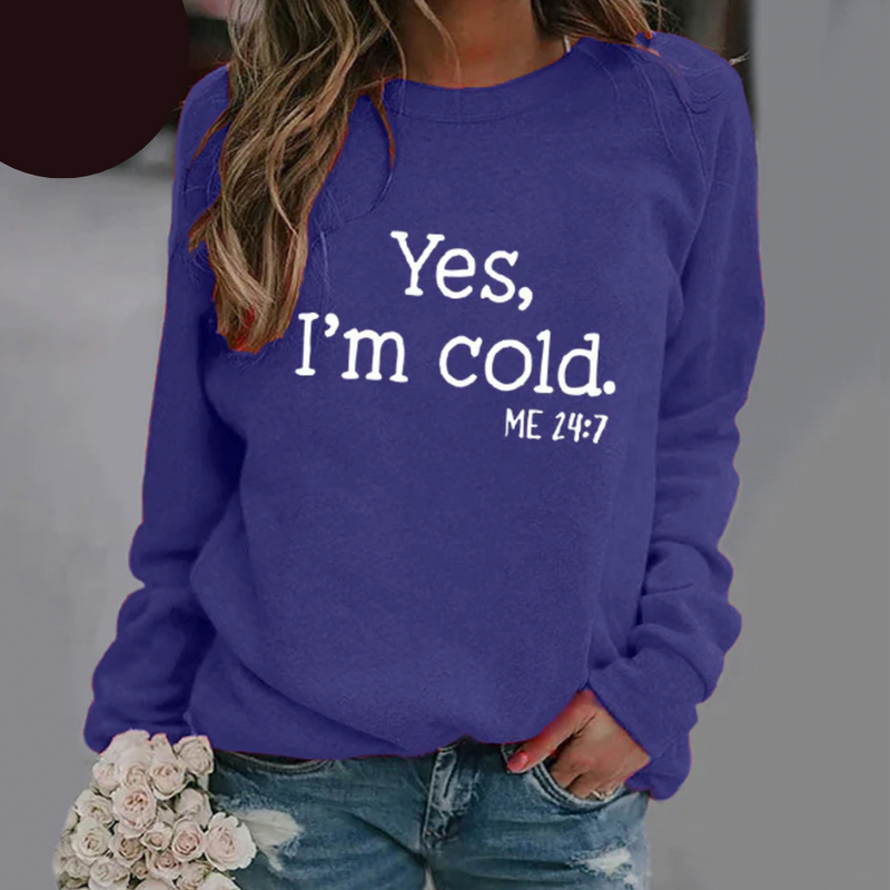 Maglione dal design curato