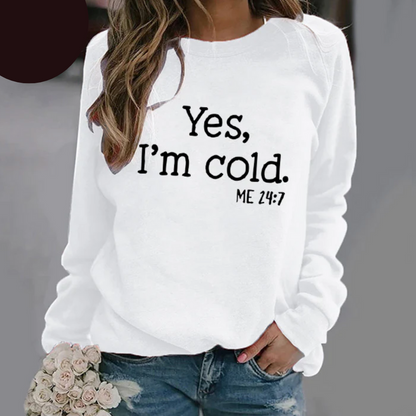 Maglione dal design curato