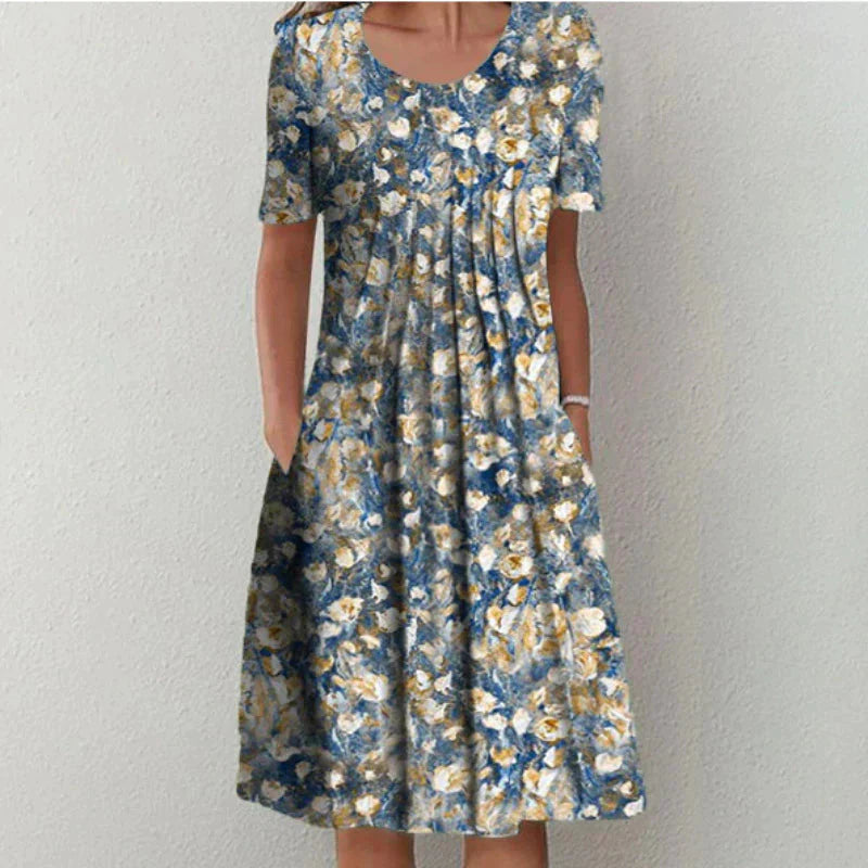 ER | Abito elegante in cotone