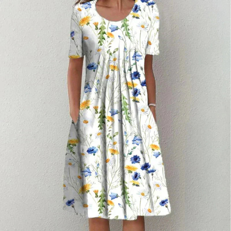 ER | Abito elegante in cotone