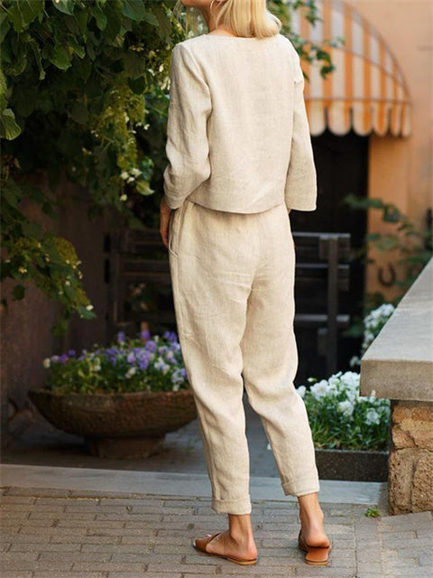 ER | Elegante e colorato set estivo a 2 pezzi