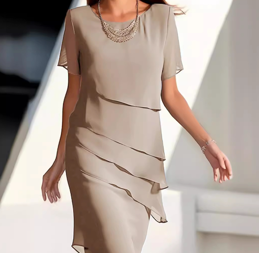 ER | Mini abito senza maniche unicolore