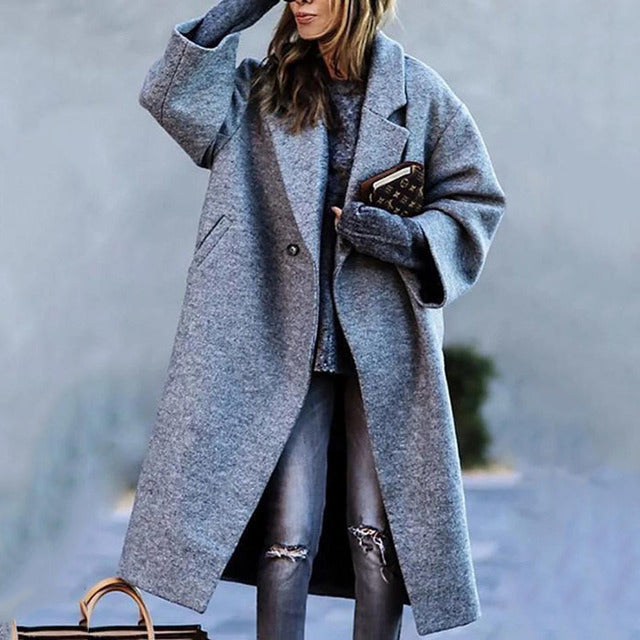 JO | Cappotto in lana caldo ed elegante