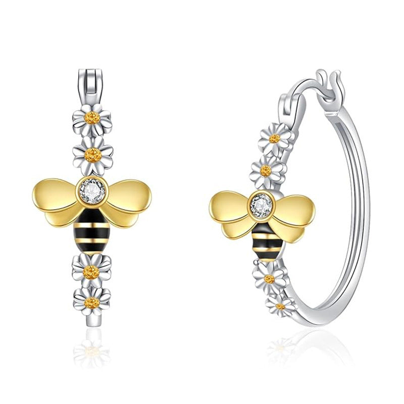 Orecchino artigianale delicato