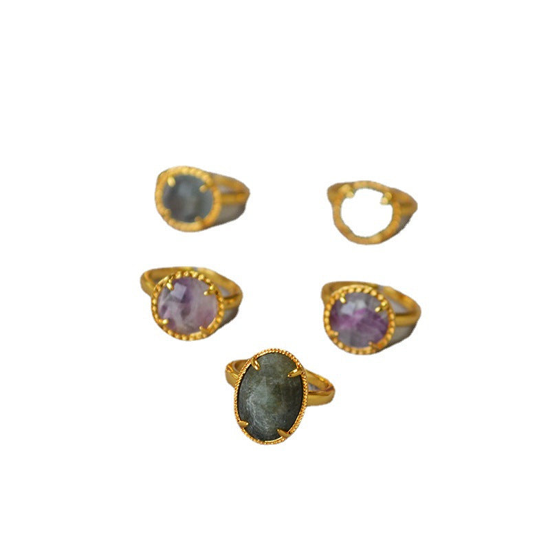 Oro Anello affascinante per ogni occasione