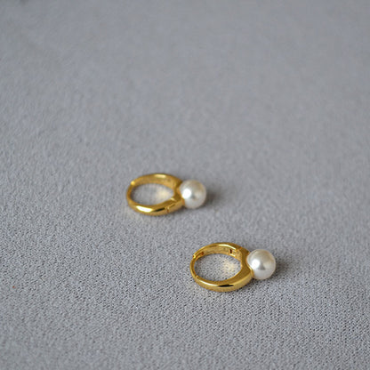 Oro Orecchino vintage fatto a mano