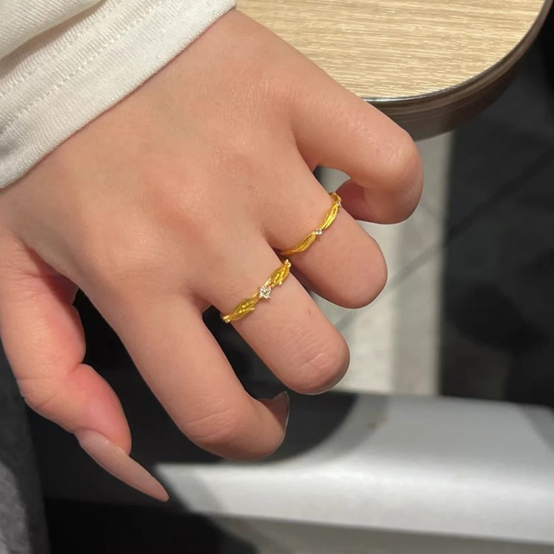 Oro Anello romantico per momenti speciali