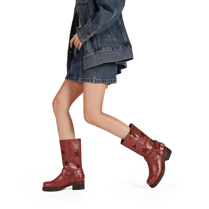 Stivali Ortopediche Aggraziate dal Look Moderno