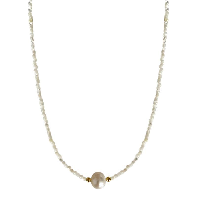 Perla Collana vintage fatto a mano