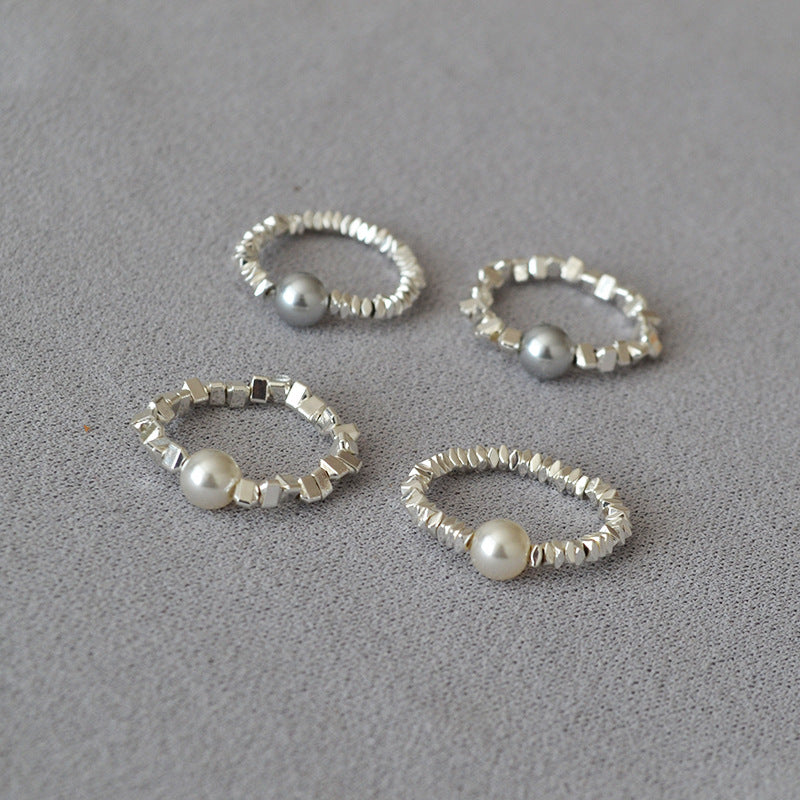 Argento Anello stupendo per uso quotidiano