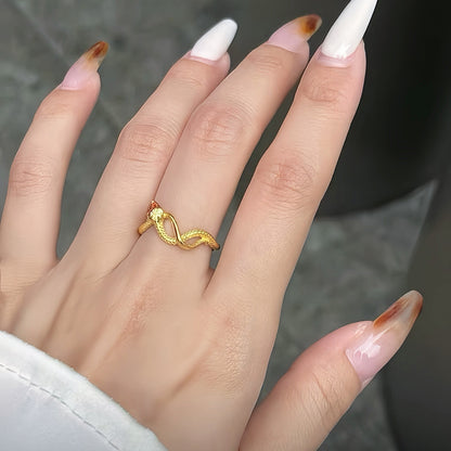 Oro Anello classico dal fascino senza tempo