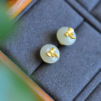 Oro Orecchino vintage fatto a mano