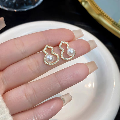 Perla Orecchino stupendo per uso quotidiano