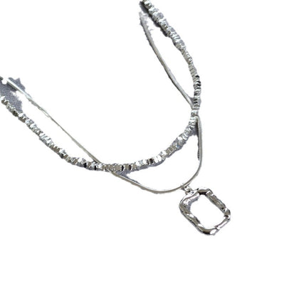 Argento Collana elegante per ogni occasione