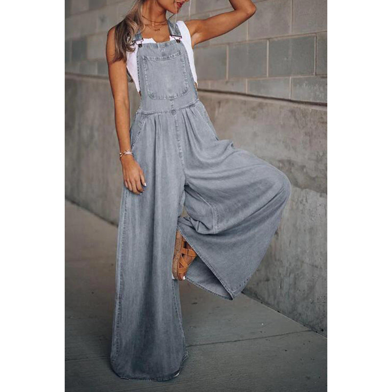 ER | Tuta in denim per donna